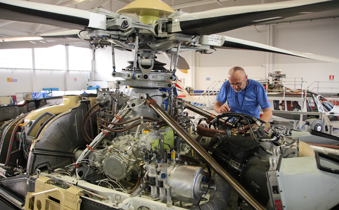 直升機用的渦軸發動機也是渦輪機的一種